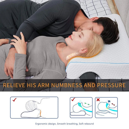 CuddleMe™ - Orthopedic Couples Pillow